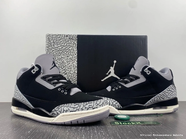 Official Maikesneakers Air Jordan WMNS CK9246-001 Off Noir 3 0811